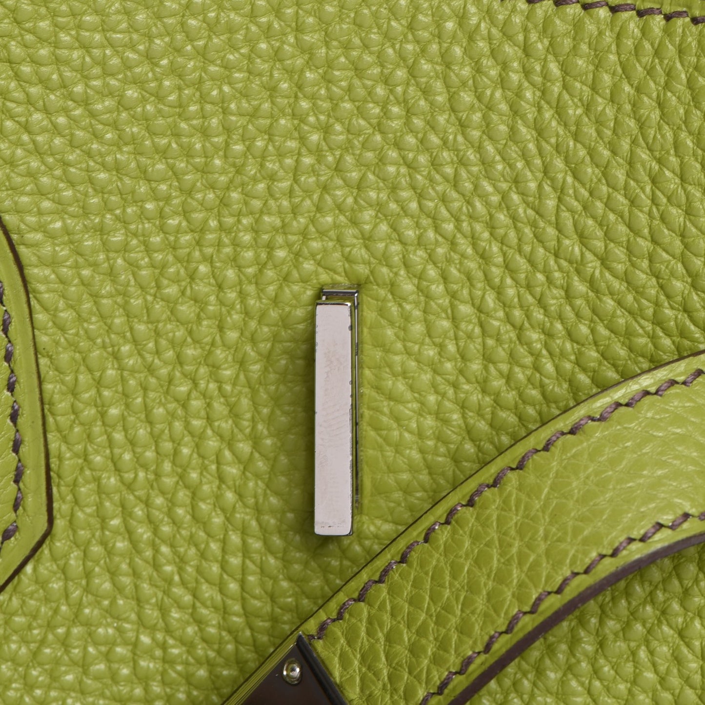 Togo Birkin 35 Vert Anis