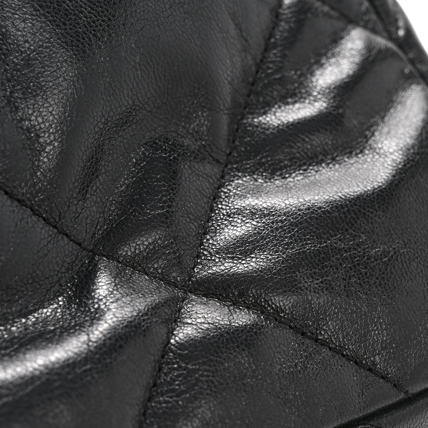 Chanel Goatskin Quilted Medium Chanel 19 Flap Black 14 of 14