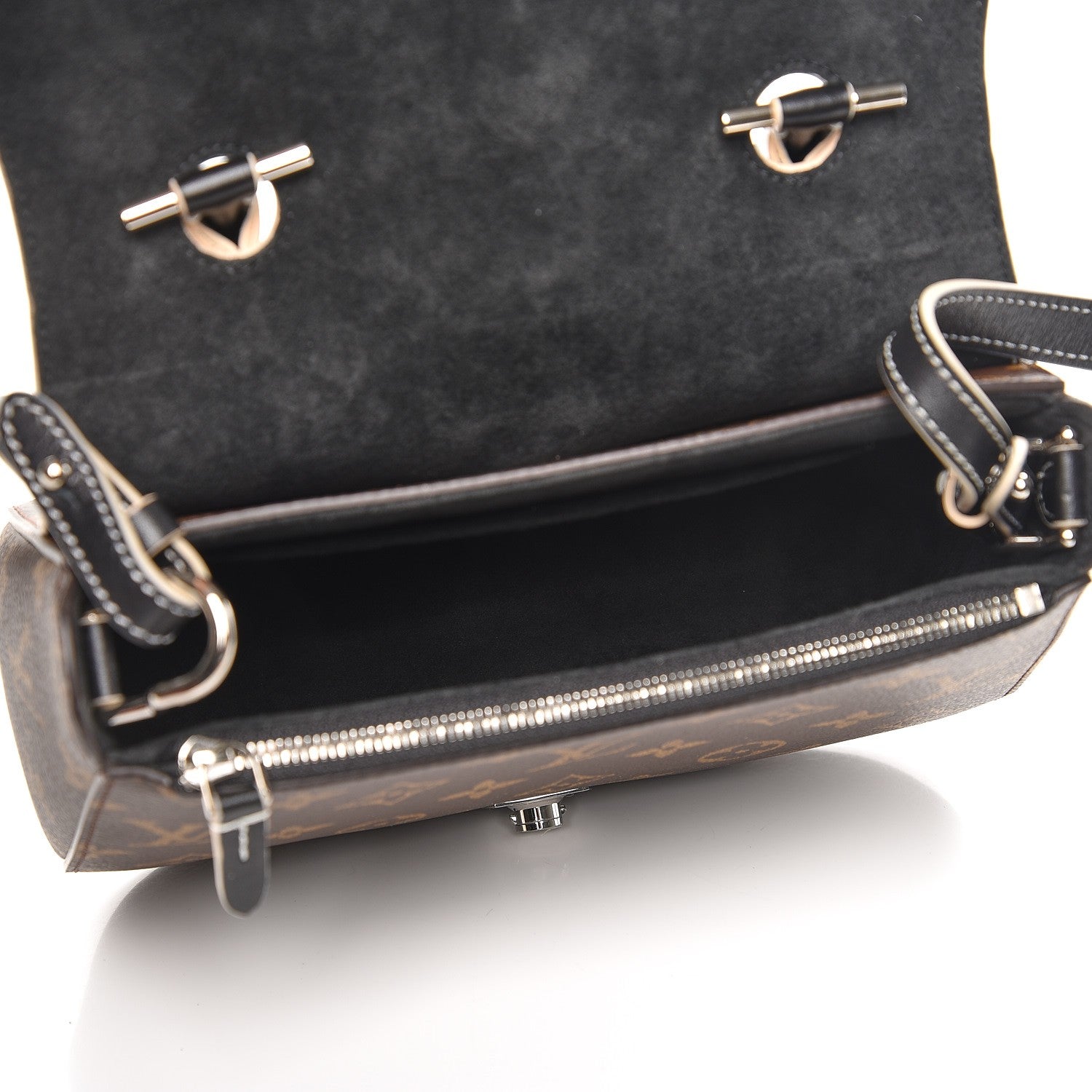 Louis Vuitton Calfskin Monogram Chain It Bag PM Black 5 of 6