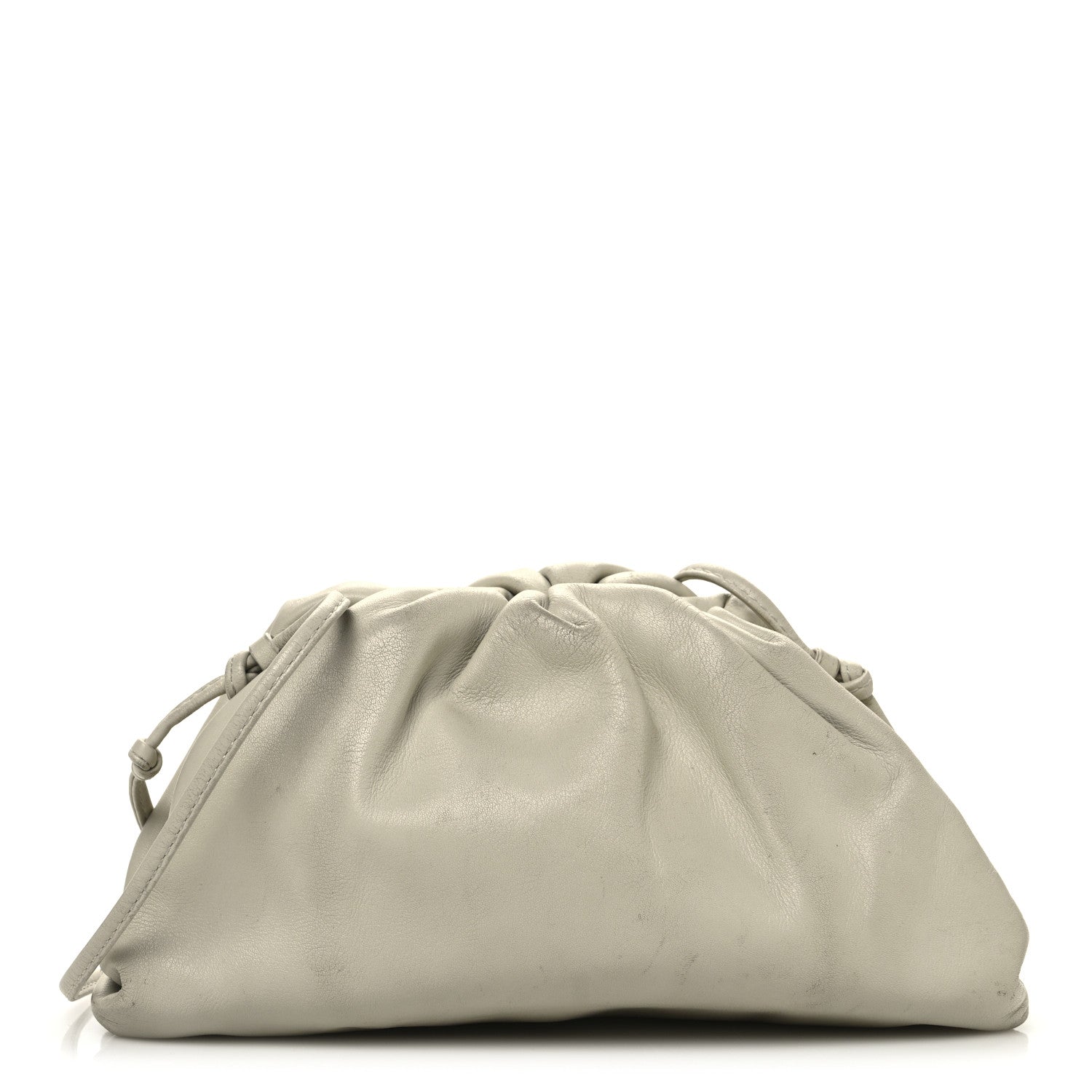 Bottega Veneta Butter Calfskin The Mini Pouch Chalk 1 of 17