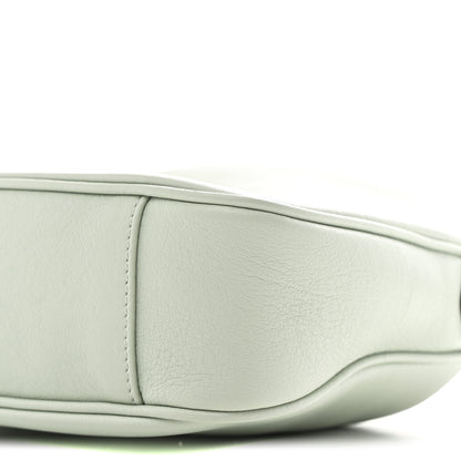 Gucci Softy Wonka Textured Dollar Calfskin Small Diana Shoulder Bag Pale Green 10 of 10