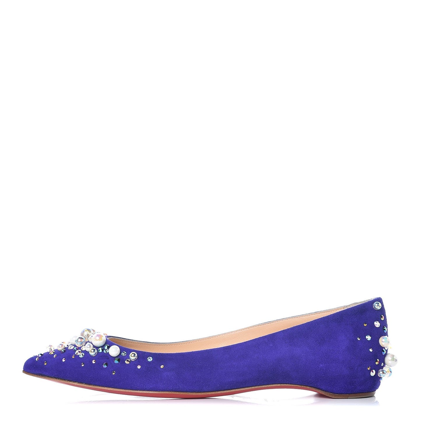 Veau Velours Candiflat Flat 36.5 Purple Pop