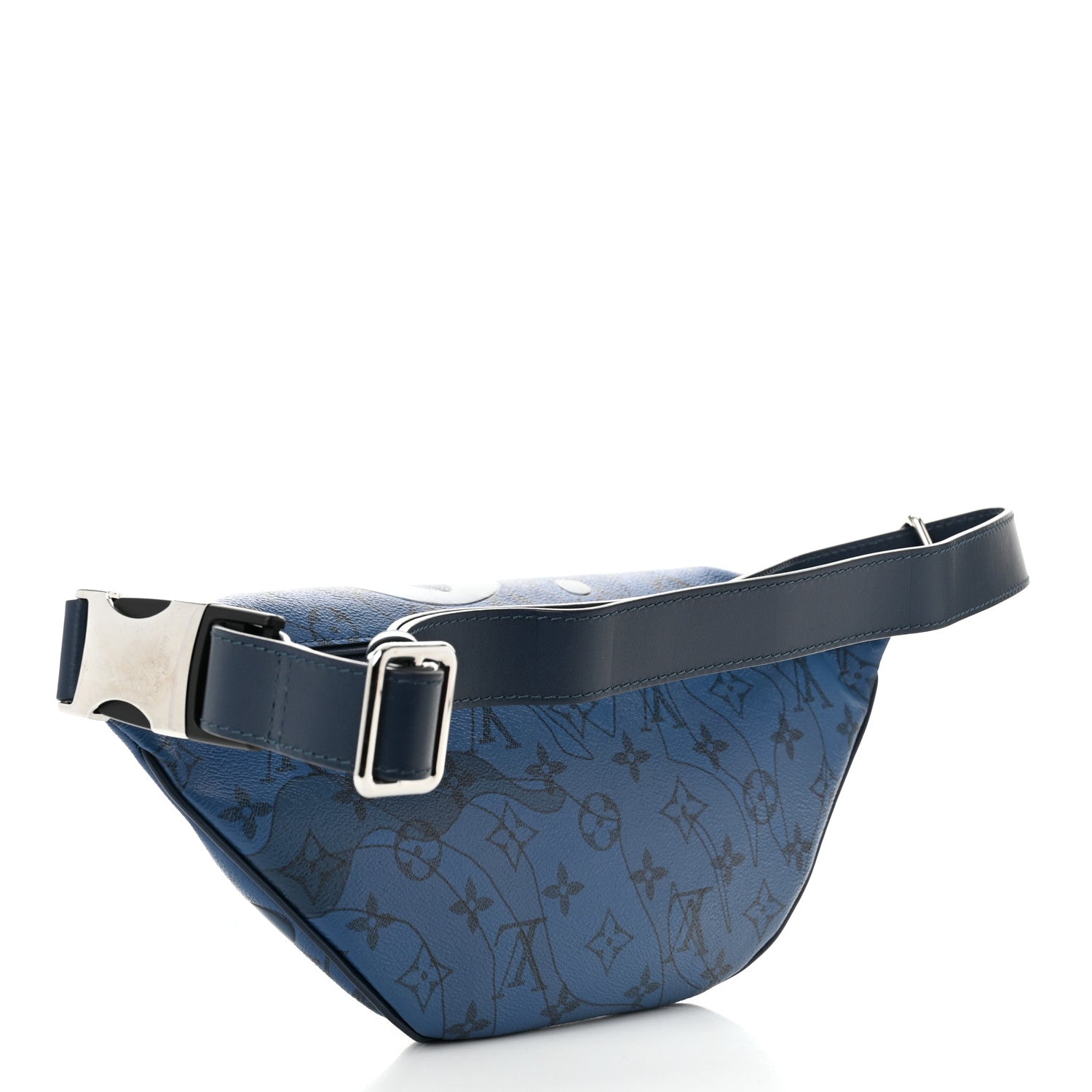 Louis Vuitton Monogram Aquagarden Discovery Bumbag Abyss Blue 3 of 9
