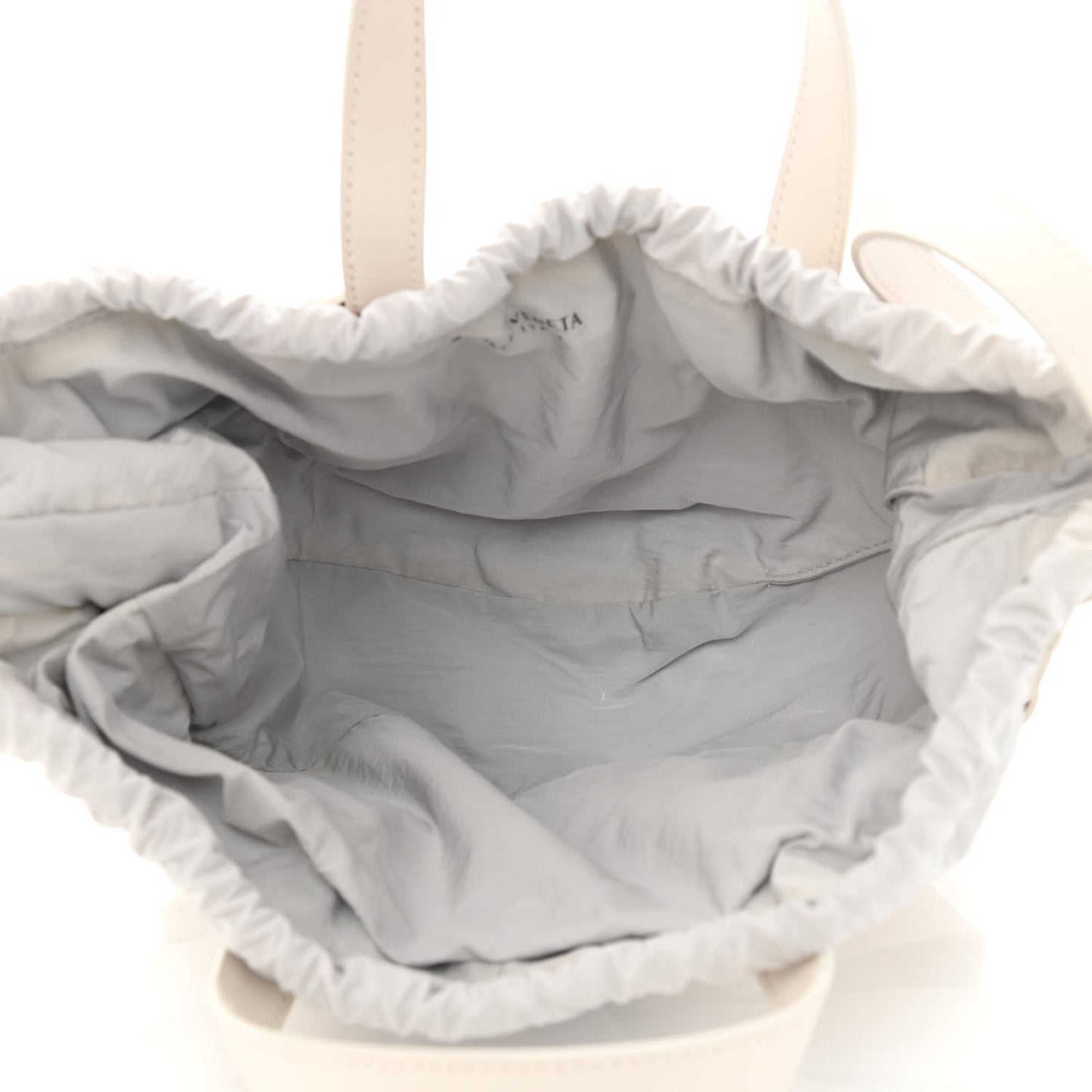 French Calfskin Small Shell White Frost