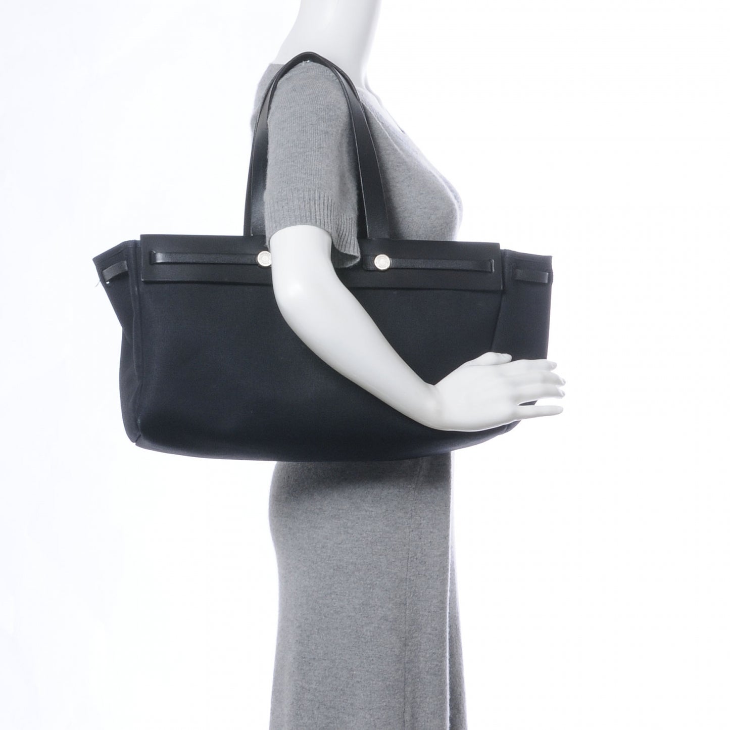 Toile Herbag Cabas Black