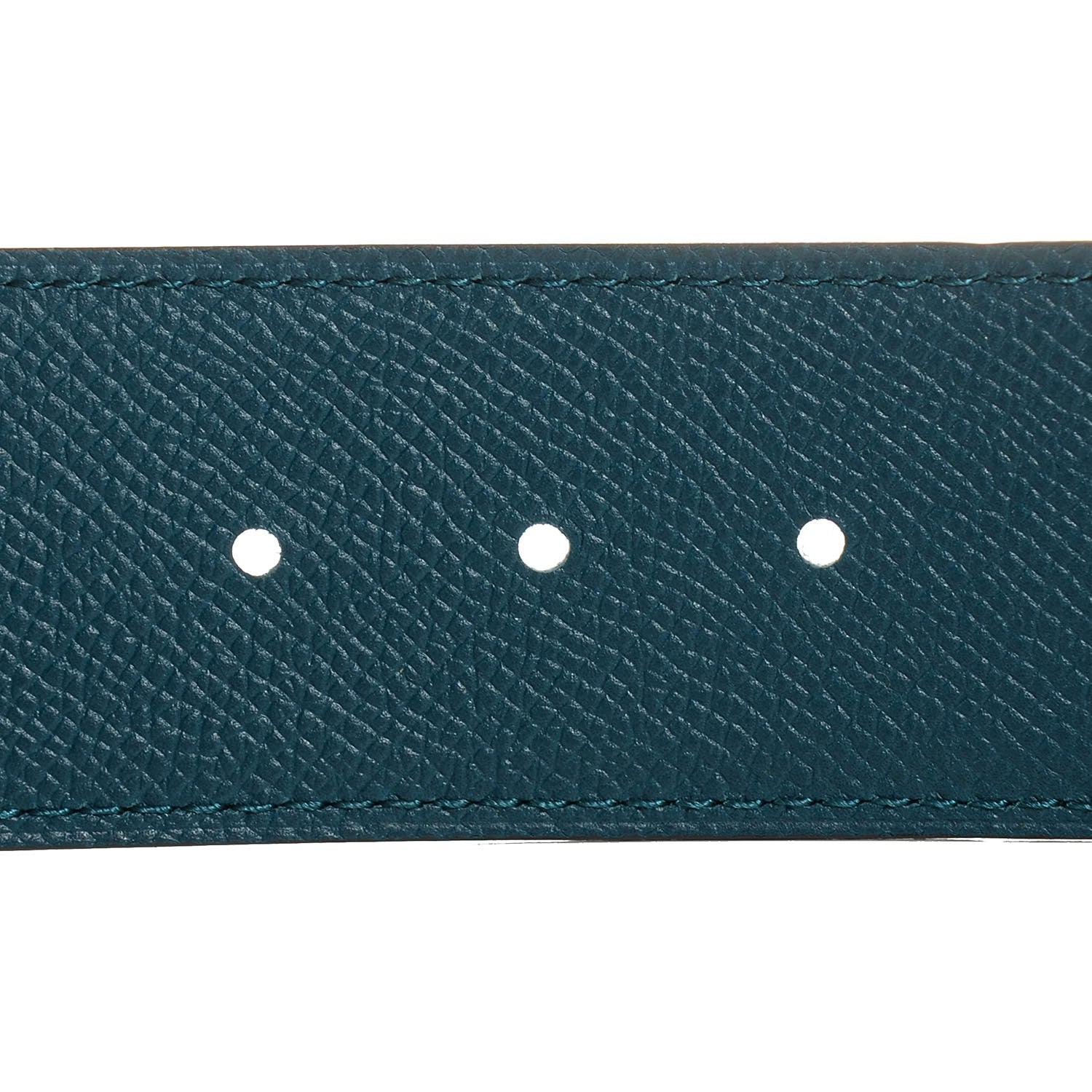 Hermes Epsom 42mm Belt 85 Colvert Bleu Atoll 5 of 7