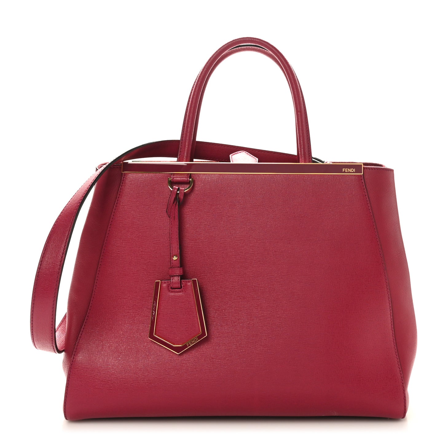 Vitello Elite Regular 2Jours Tote Amarena