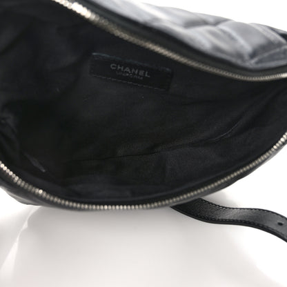 Chanel Calfskin Quilted Waist Belt Bag Black 5 of 10