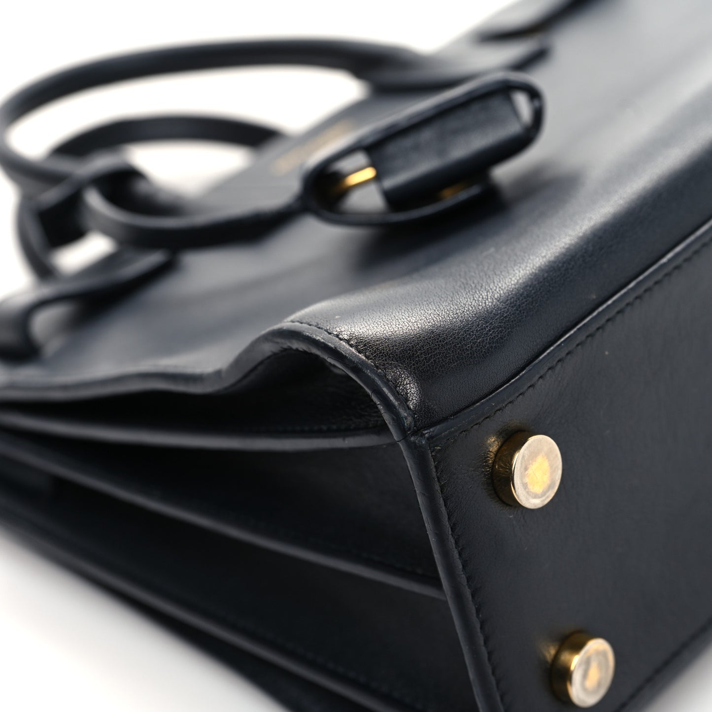Calfskin Nano Sac De Jour Black