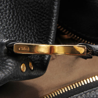 Chloe Calfskin Large Marcie Satchel Black 2 of 11