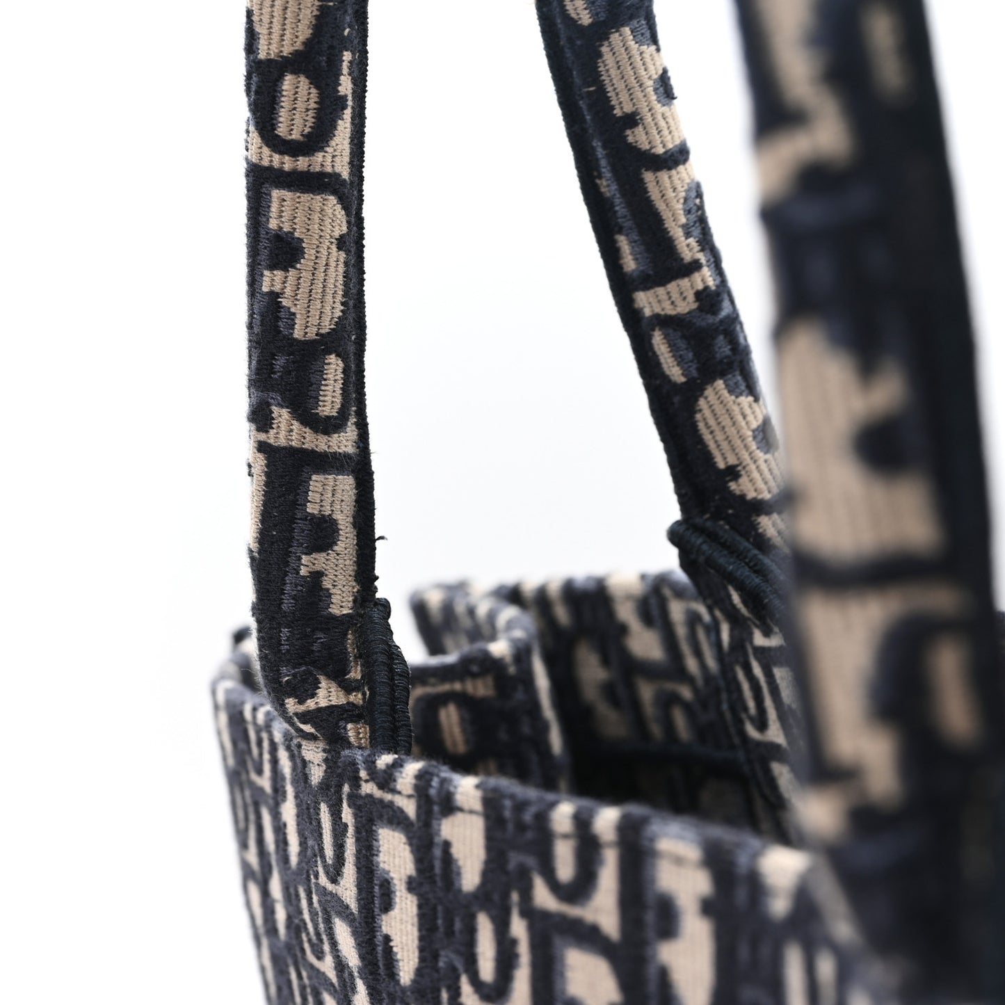 Oblique Large Book Tote Blue Multicolor