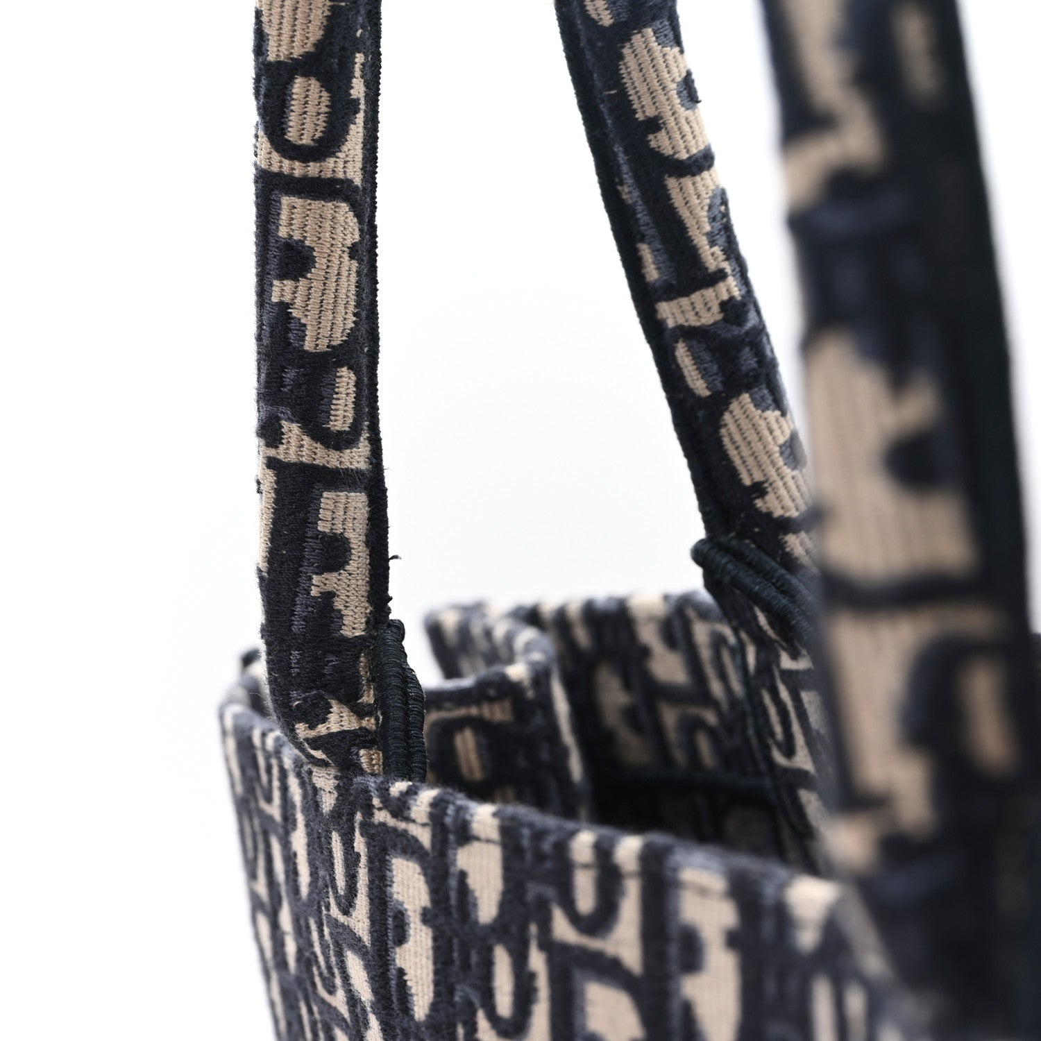 Christian Dior Oblique Large Book Tote Blue Multicolor 11 of 13