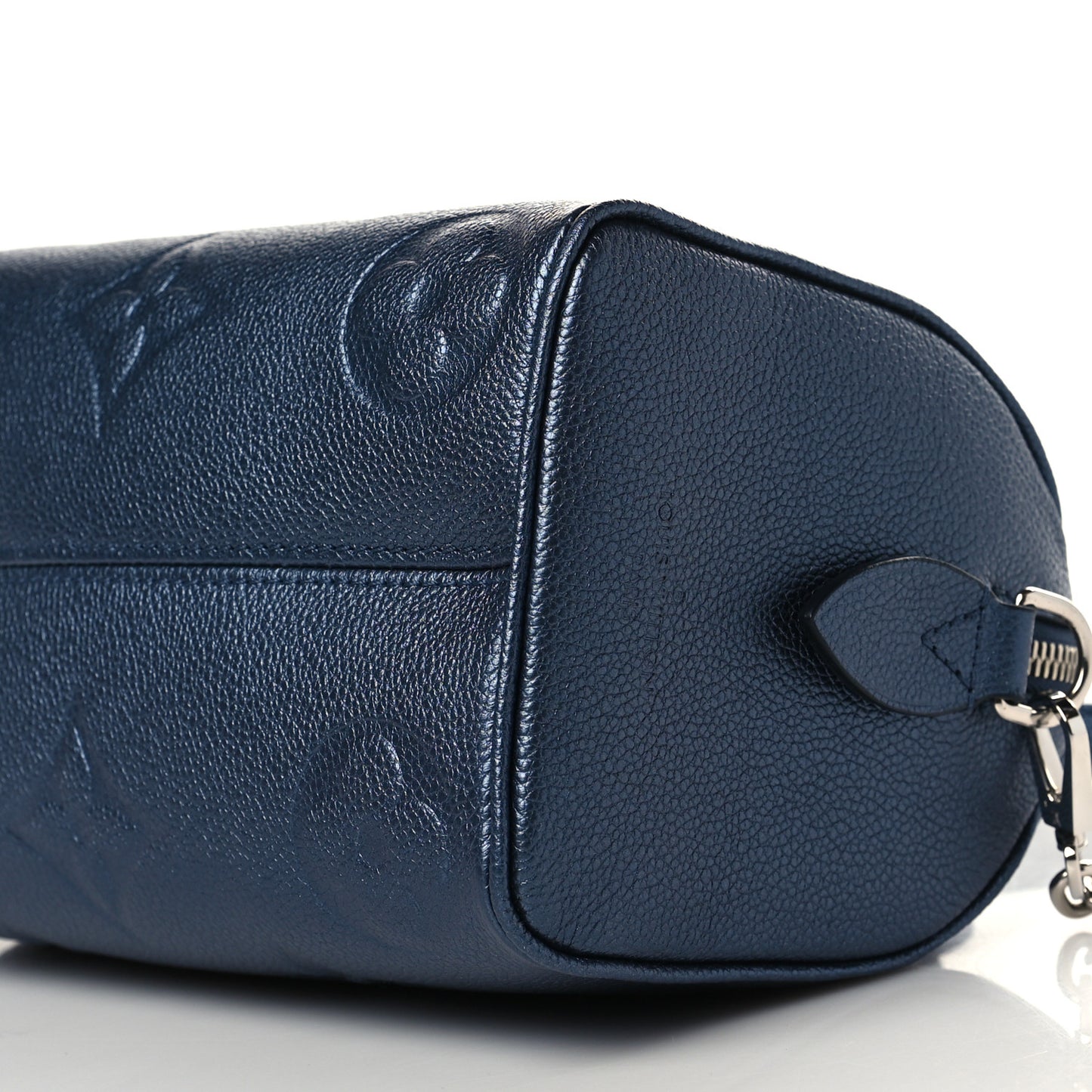 Metallic Empreinte Monogram Giant Speedy Bandouliere 20 Navy Nacre
