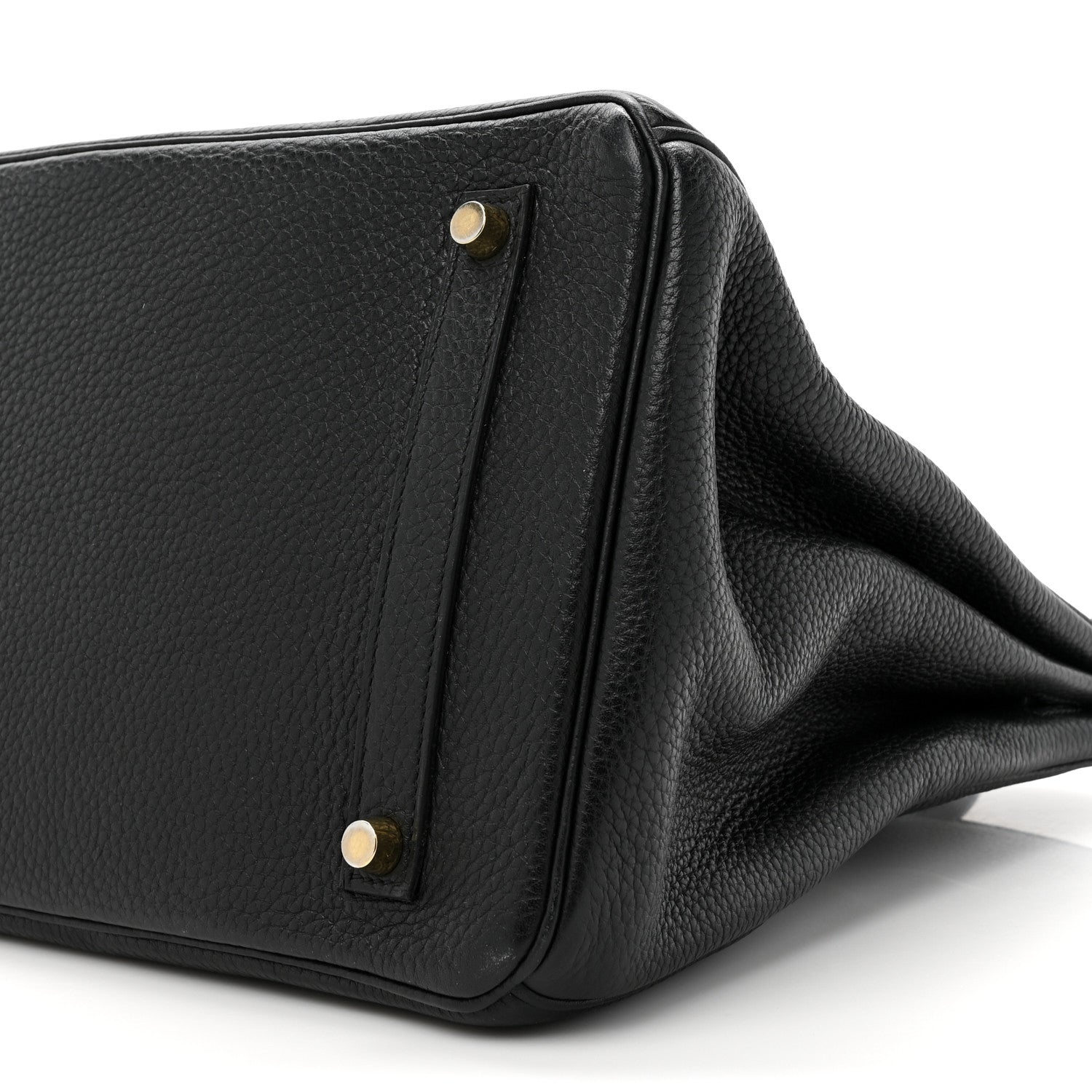 Hermes Taurillon Clemence Birkin 35 Black 9 of 16