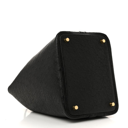 Hermes Ostrich Picotin Lock 18 Black 7 of 21