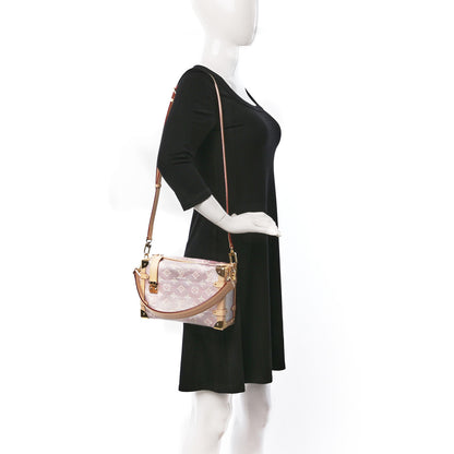 Louis Vuitton Monoglam Side Trunk Rose 2 of 10