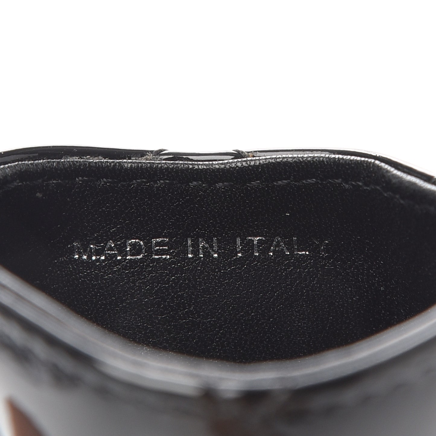 Patent Quilted Brilliant iPhone Case Black