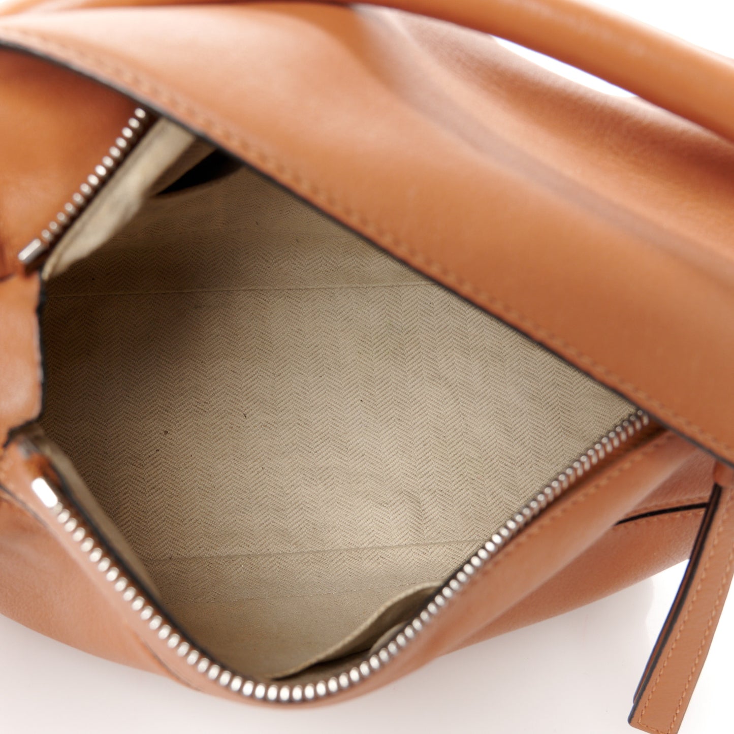 Calfskin Small Puzzle Bag Tan