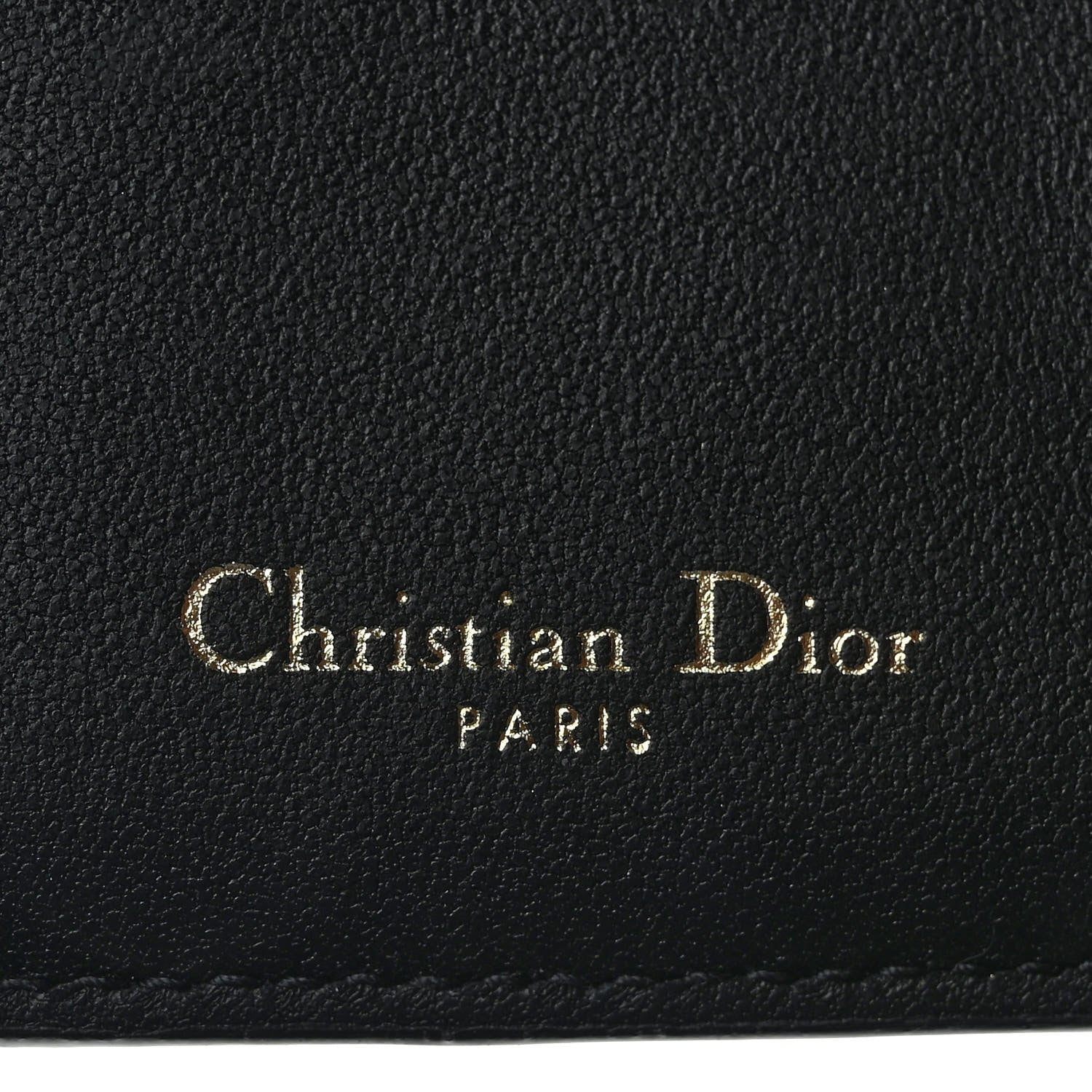 Christian Dior Calfskin 30 Montaigne Wallet Black 6 of 6