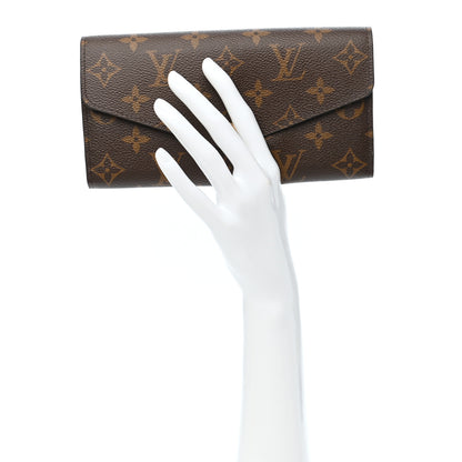 Louis Vuitton Monogram Sarah Wallet NM Rose Ballerine 2 of 6