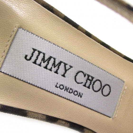 Jimmy Choo Cheetah Strappy Heels 36.5 6 of 7