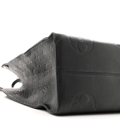 Louis Vuitton Empreinte Monogram Giant Onthego GM Black 9 of 12