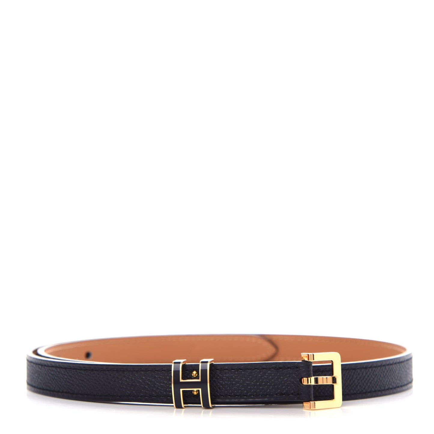 Epsom 15mm Pop H Belt 70 Black