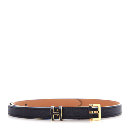 Hermes Epsom 15mm Pop H Belt 70 Black 1 of 7