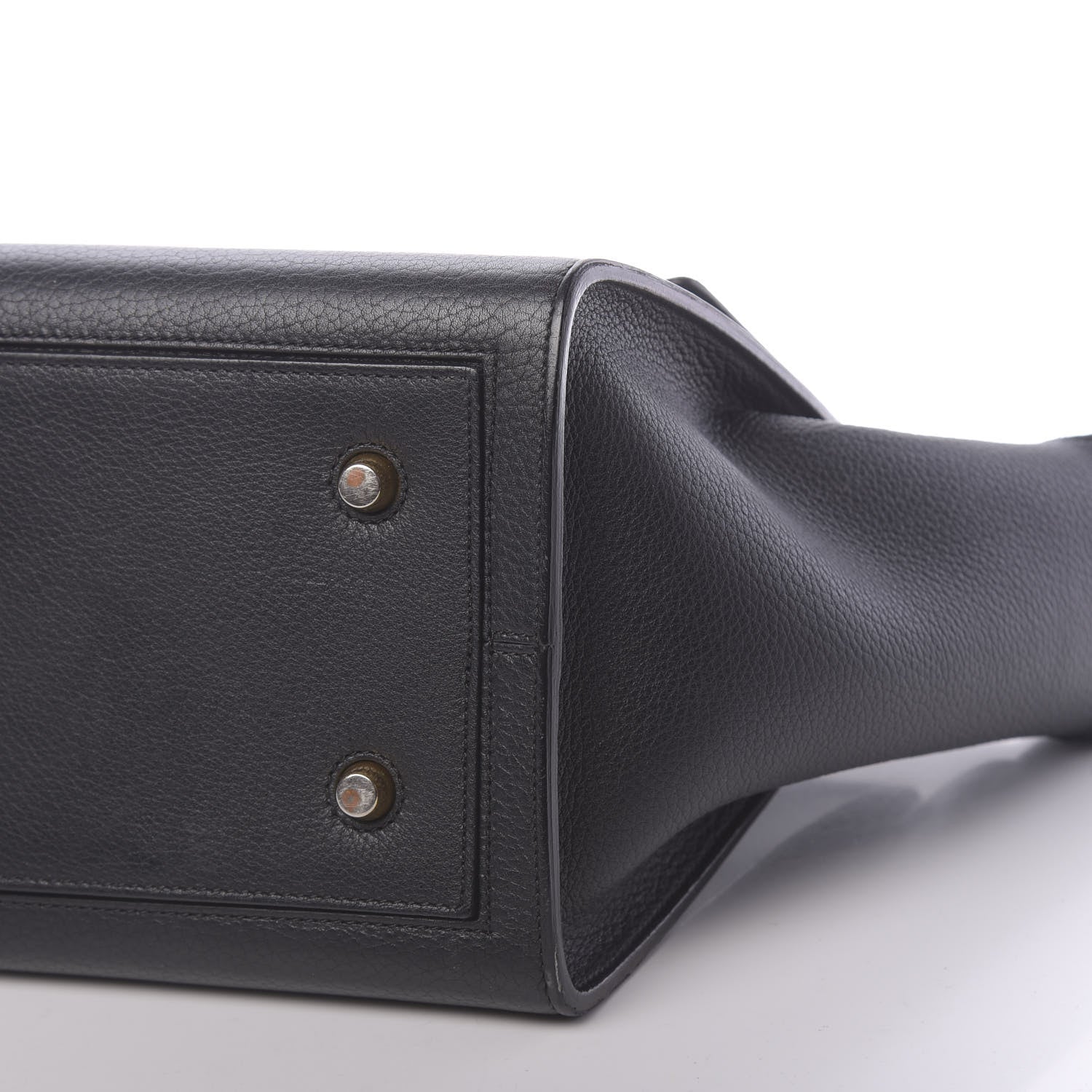 Celine Crisped Calfskin Mini Tie Knot Tote Black 29 of 29
