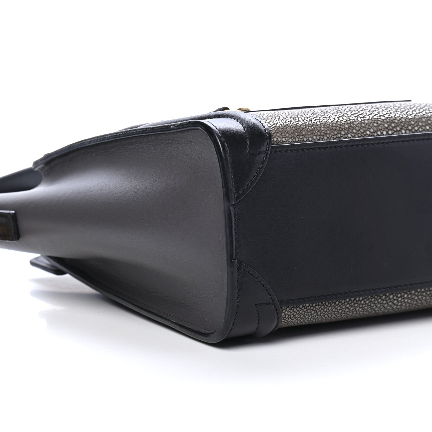 Celine Stingray Smooth Calfskin Nano Tri-Color Luggage Smoke 7 of 8