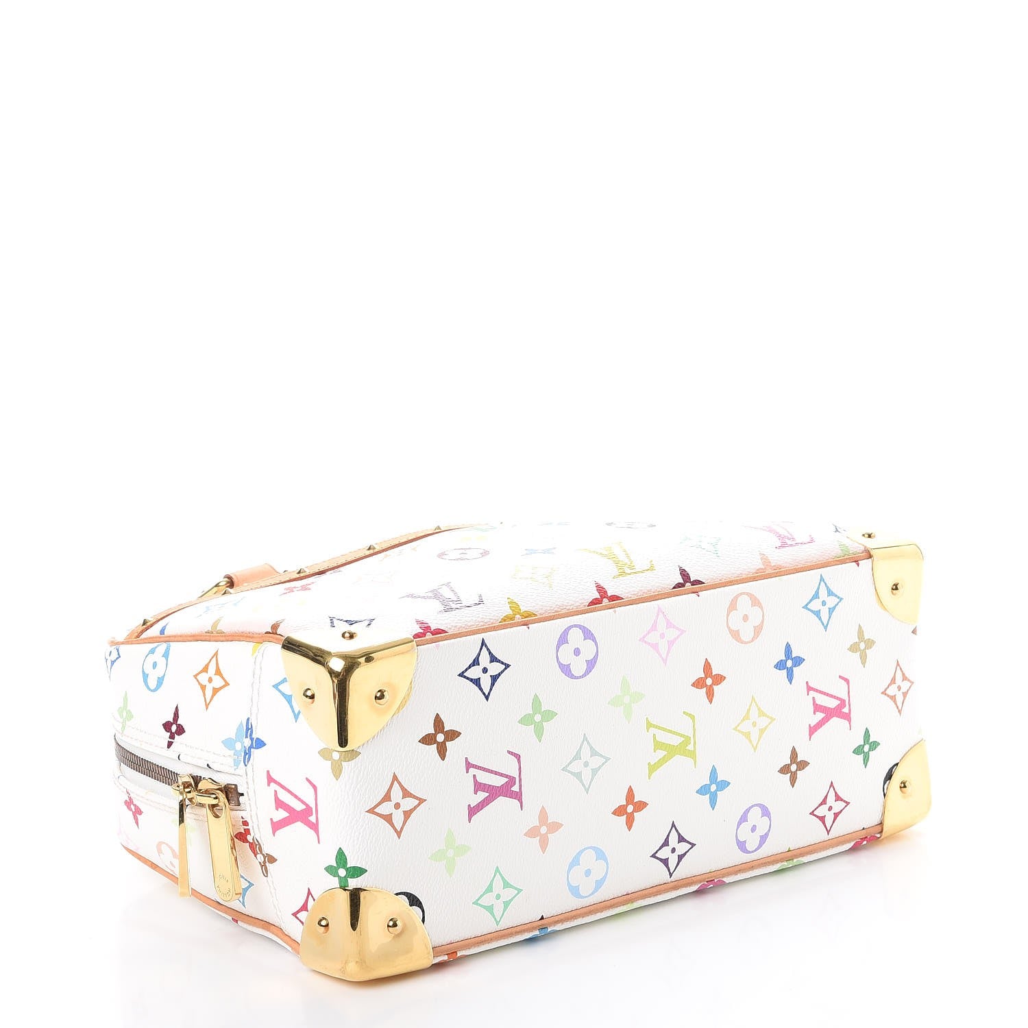 Louis Vuitton Monogram Multicolor Trouville White 4 of 9