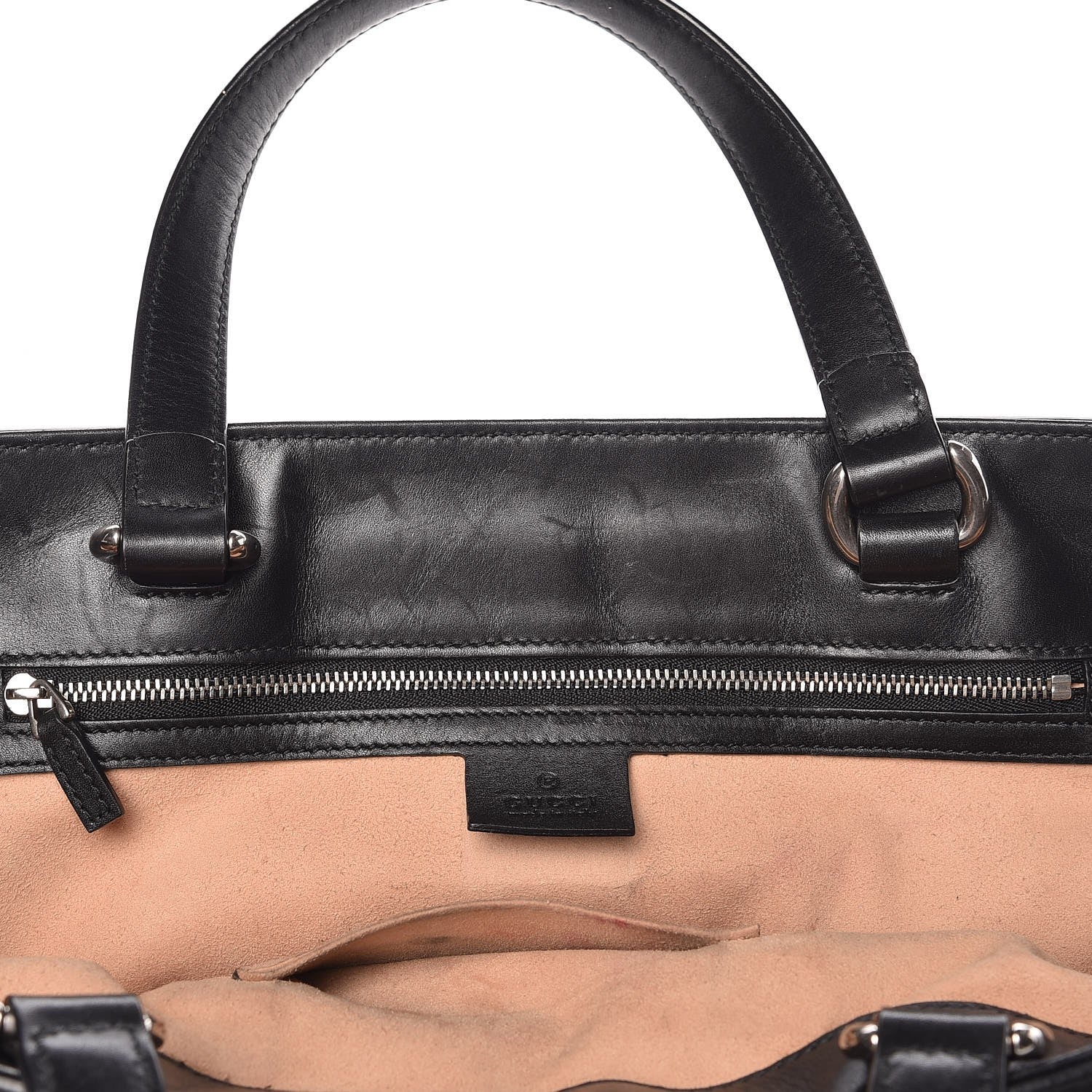 Gucci Calfskin Web Stripe Large Dionysus Tote Bag Black 15 of 34