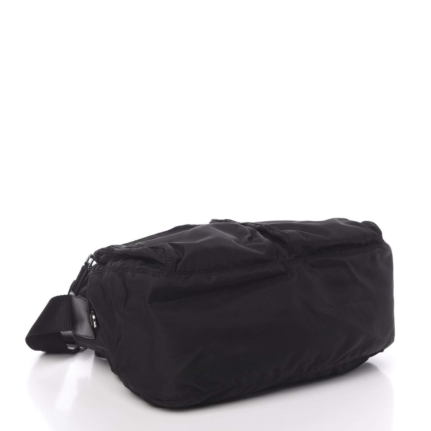 Prada Tessuto Nylon Messenger Bag Black 4 of 10
