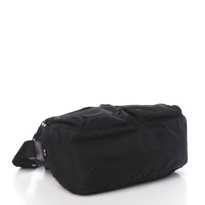 Prada Tessuto Nylon Messenger Bag Black 4 of 10