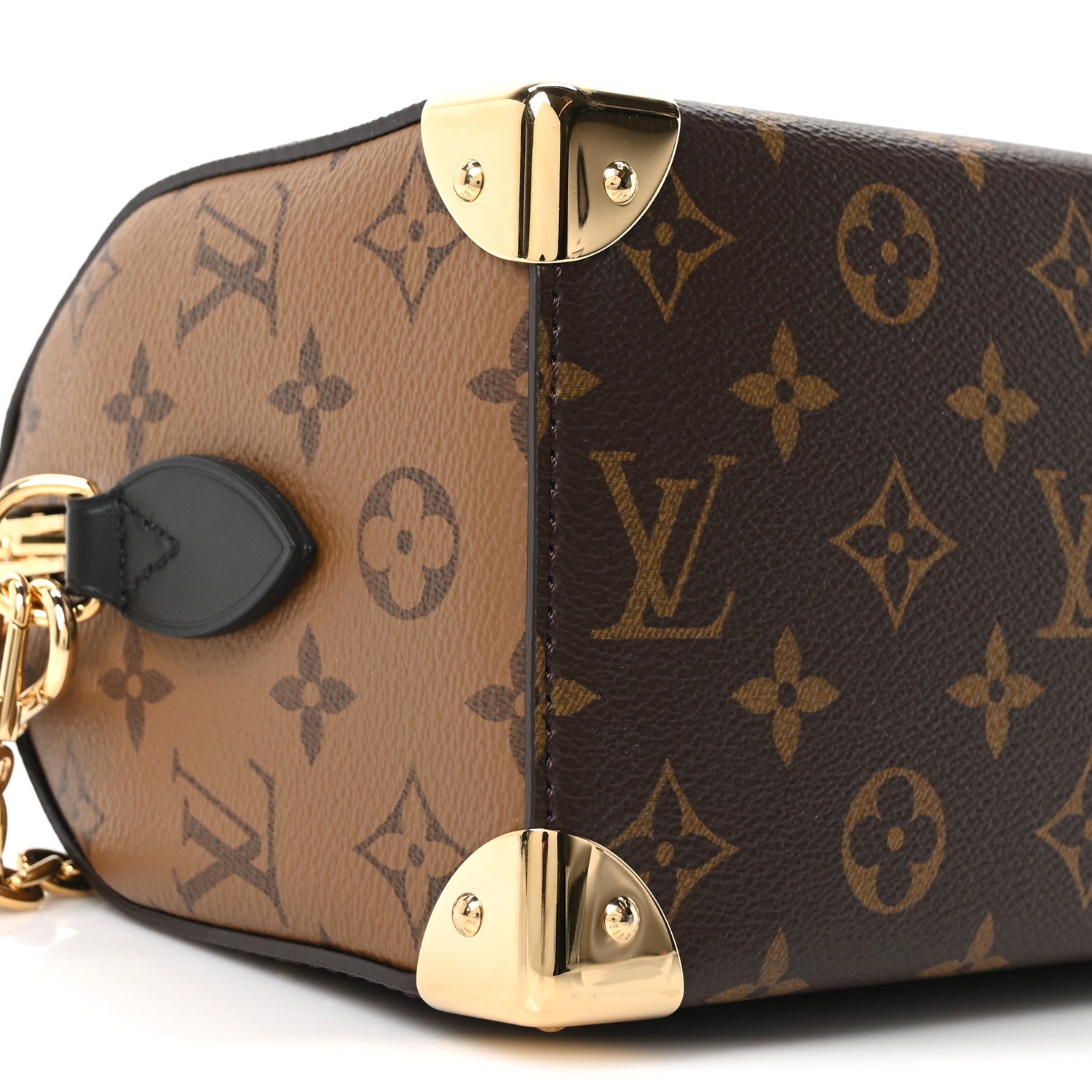 Louis Vuitton Reverse Monogram Speedy Trunk 20 8 of 9