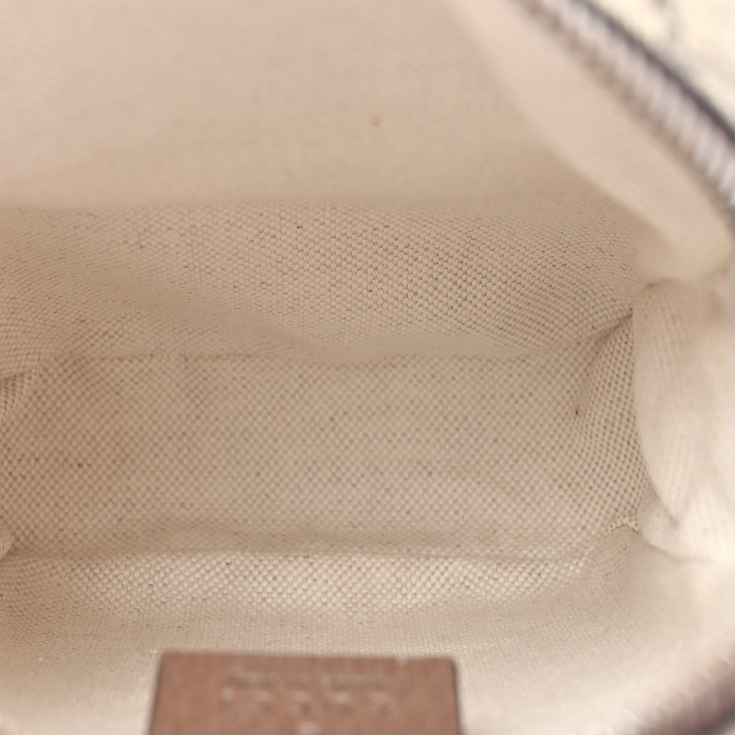 Gucci GG Supreme Monogram Mini Neo Vintage Double Zip Messenger Bag Beige New Acero Crop 5 of 10