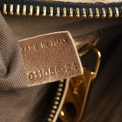 Chloe Metallic Calfskin Medium Marcie Satchel Gold 7 of 20