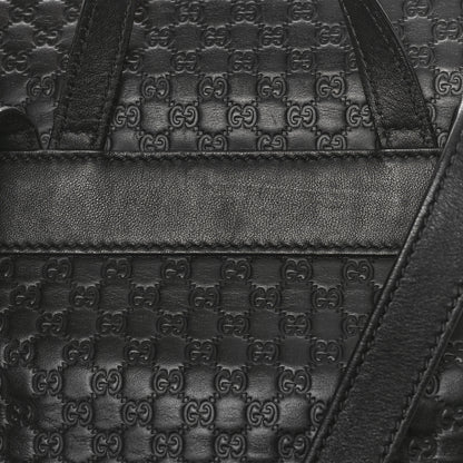 Gucci Microguccissima Drawstring Backpack Black 12 of 15