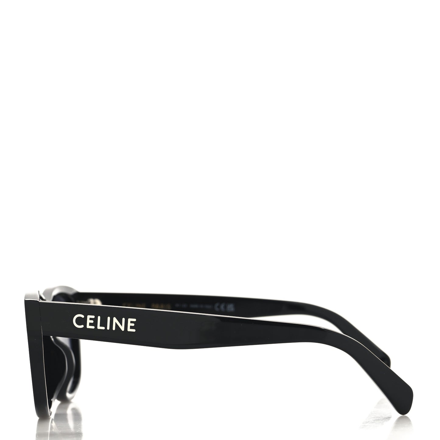 Acetate Square Sunglasses CL40249U-Y Black