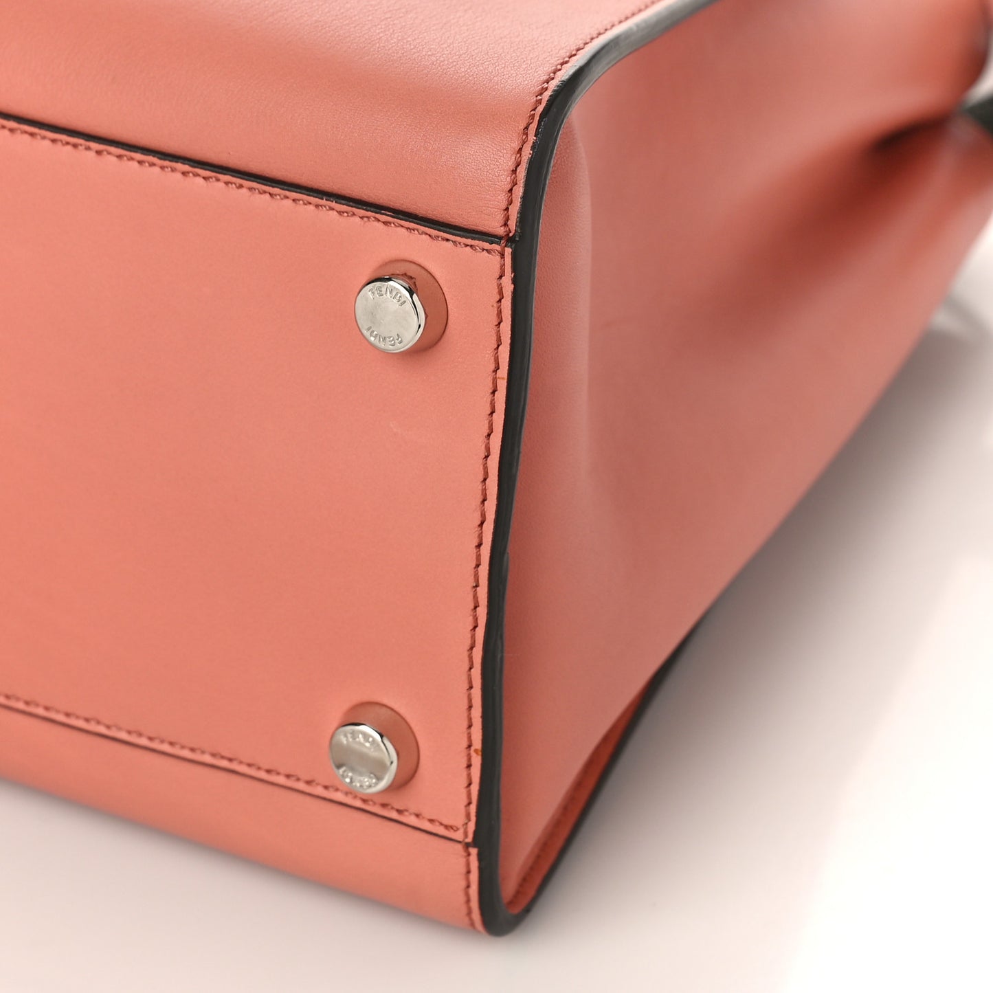 Vitello Tahiti Burro Large Peekaboo Iconic Essentially Satchel Macaron Foresta