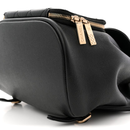 Chanel Caviar Quilted Business Affinity Backpack Black 10 of 10