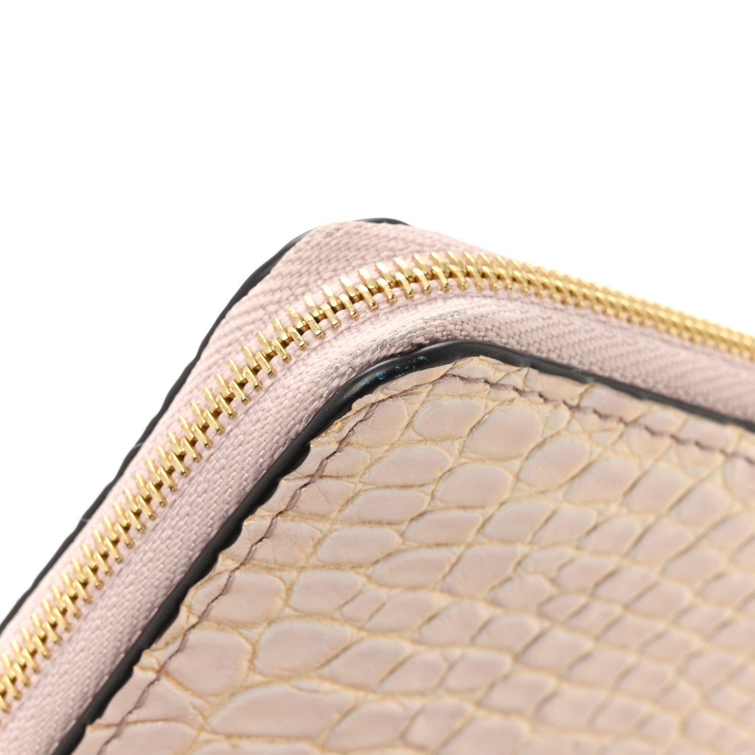 Louis Vuitton Alligator Zippy Coin Purse Pearl 7 of 7