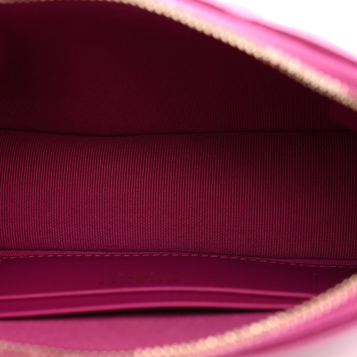 Chanel Caviar Quilted Classic Clutch With Chain Fuchsia 5 of 11