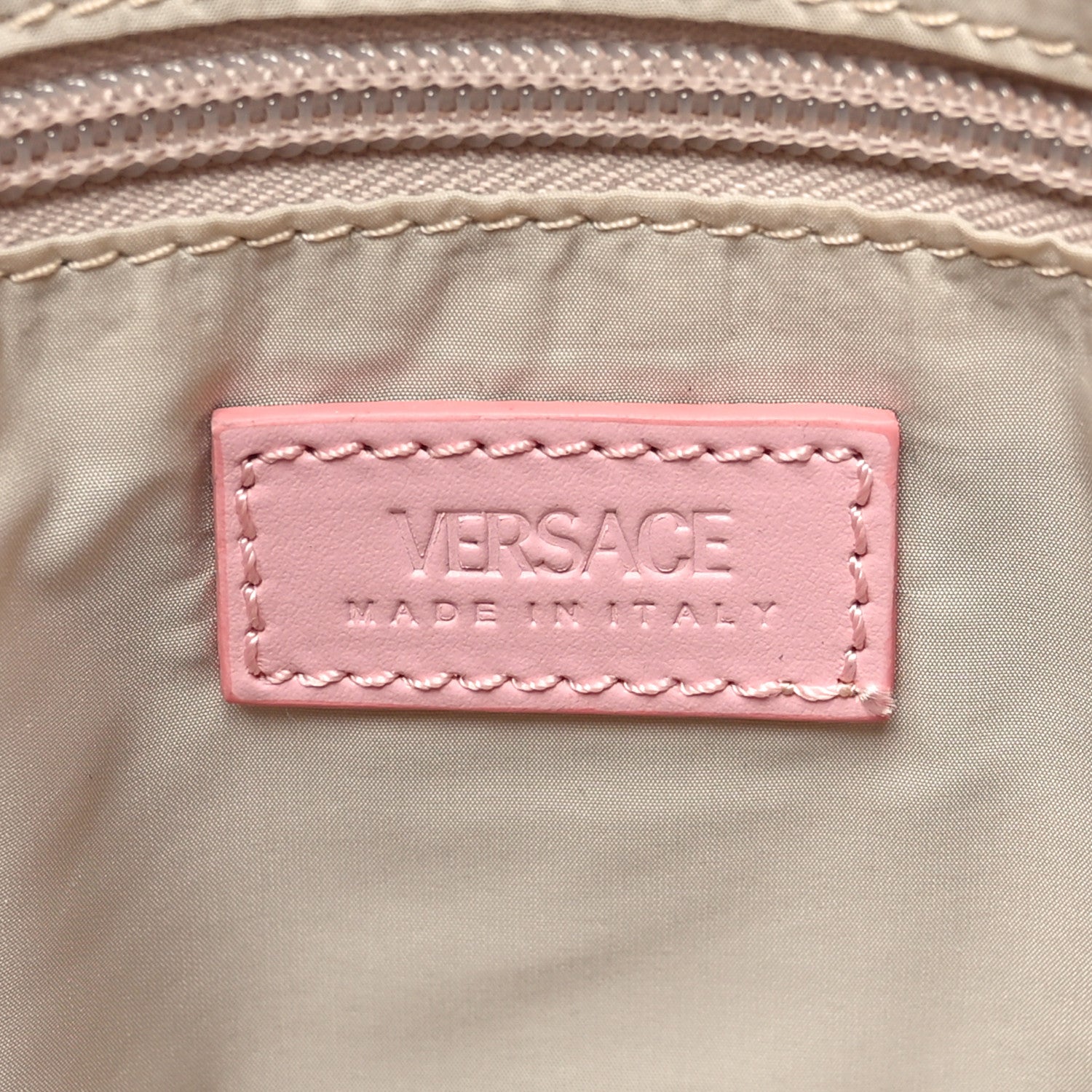 Versace Baroque Jacquard Athena Diaper Bag Pink 6 of 9