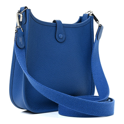Hermes Taurillon Maurice Evelyne TPM Bleu France 3 of 11