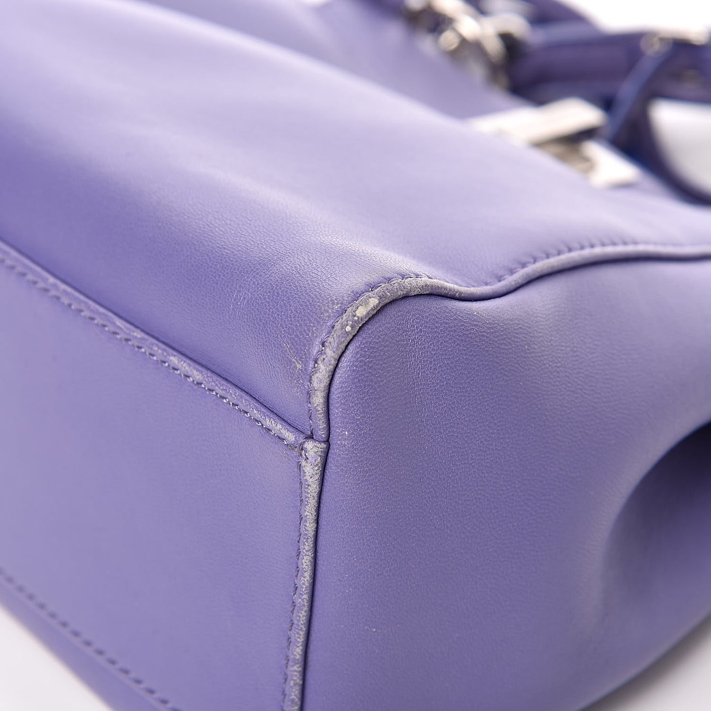 Nappa Mini Peekaboo Iconic Satchel Viola Cassis