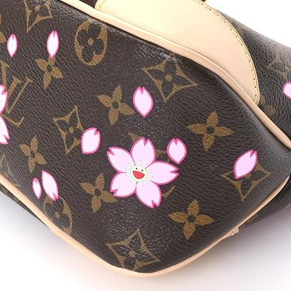 Louis Vuitton LV X TM Monogram Cherry Blossom Boulogne Sakura Brown 9 of 9
