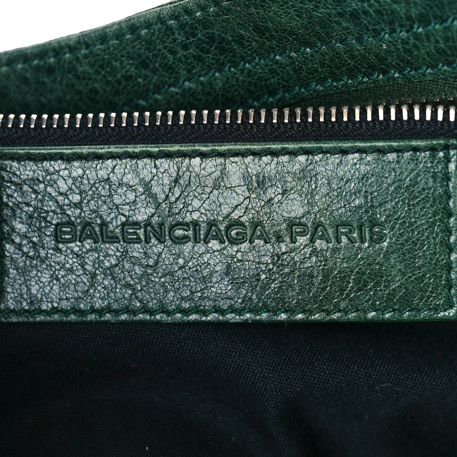 Balenciaga Agneau Giant Brogues Hardware City Evergreen 5 of 18