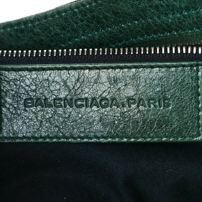 Balenciaga Agneau Giant Brogues Hardware City Evergreen 5 of 18