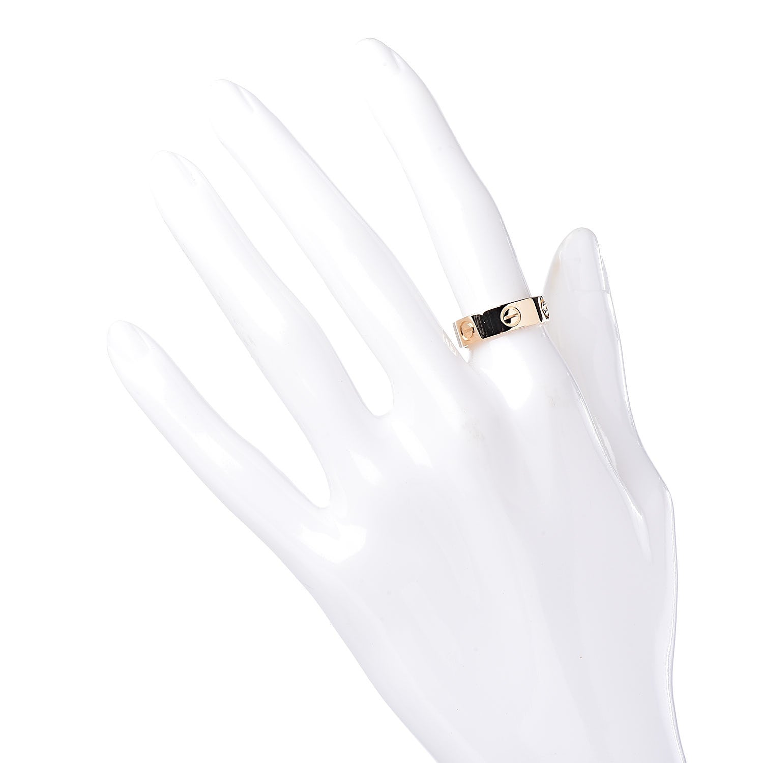 Cartier 18K Yellow Gold 5.5mm LOVE Ring 52 6 2 of 4